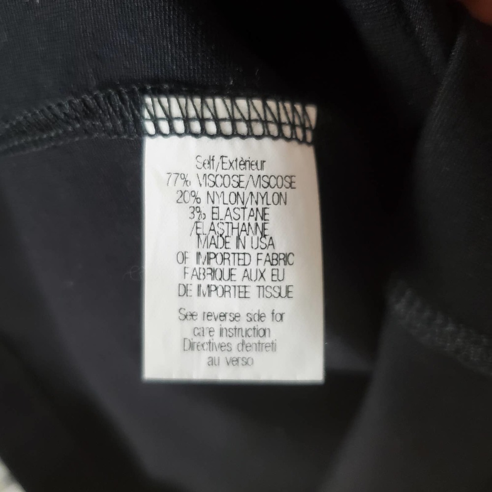 Theory NWT Kalion black mini dress small - Picture 4 of 7